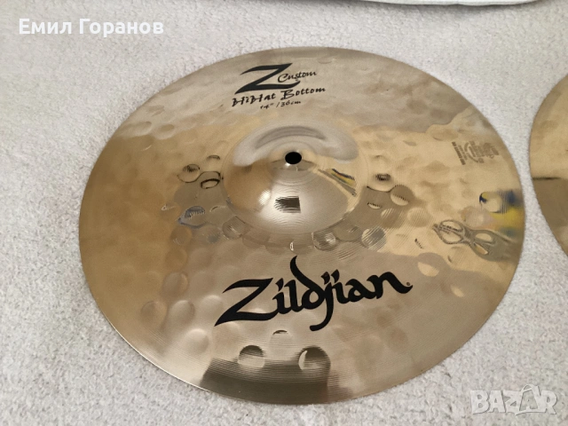 Чисто нови Zildjian Z Custom brilliant 14” USA