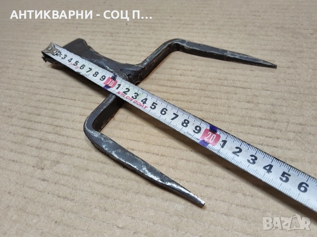 Стар Кован Инструмент, Ковано Сечиво. / НОМЕР 1761., снимка 6 - Антикварни и старинни предмети - 53991364