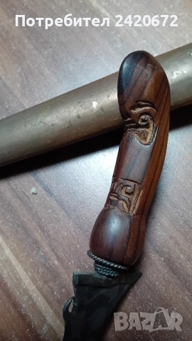 Дамаска кама Крис, снимка 2 - Антикварни и старинни предмети - 52083011