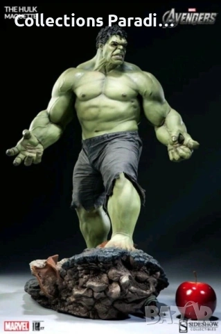 Sideshow Marvel The Avengers Hulk статуя фигура колекции, снимка 2 - Колекции - 54163375
