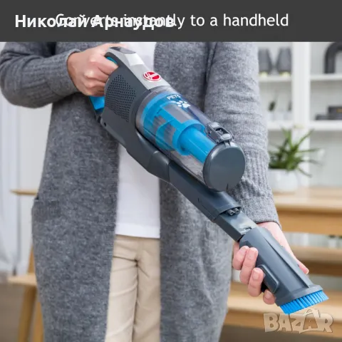 Безжична прахосмукачка  Hoover- HF500, снимка 3 - Прахосмукачки - 48875579