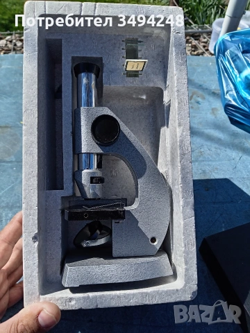 Немски микроскоп , снимка 2 - Лаборатория - 54024044