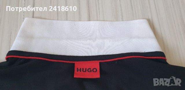 Hugo Boss HUGO Dillet Pique Cotton Mens Size M НОВО! ОРИГИНАЛ! Мъжка Тениска!, снимка 9 - Тениски - 53864417