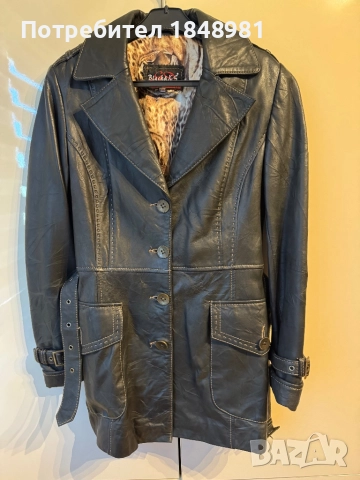 Ново дамско палто от естествена кожа, снимка 3 - Палта, манта - 51601841