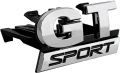 Емблема предна решетка GT SPORT/Polo/Golf/Passat/Touran/Cadyy/Bora, снимка 1