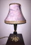 Много красива, стара лампа с абажур. , снимка 2