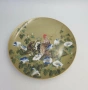 Franklin Mint “ROOSTER & THE MORNING GLORY" Decorative/ Display/ Cabinet Porcelain Plate Код P2150 , снимка 4
