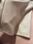 Ново висока талия  бежово спортно елегантно бяло долнище панталон широки крачоли М, снимка 4