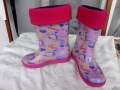 Детски гумени ботуши с термо чорап , снимка 1
