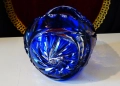 Бонбониера,оловен кобалтов кристал,ръчно шлифована 1 кг. , снимка 7