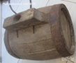 стар- дървени конски бъкел, бъклица манерка, Бърдук, буре, бъчва, снимка 2