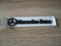 черен надпис Mercedes-Benz малък размер, снимка 1