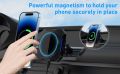 Sewowibo Магнитно зарядно устройство MagSafe за кола/бързо зареждане iPhone 15/14/13/12/Pro/Max, снимка 7