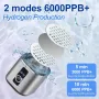 6000PPB водородна бутилка SPE PEM  3-в-1 мултифункционален 2 режима преносим генератор Hydrogen, снимка 2