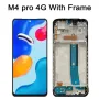 Дисплей за Xiaomi Poco M4 Pro 4G, тъч скрийн, с рамка, екран, Poco M4 Pro, тъчскрийн, снимка 2