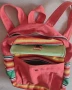 Ръчно шита раница и чанта през рамо за храна , снимка 2