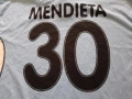Лацио фенска футболна тениска #30 Мендиета размер Л, снимка 3