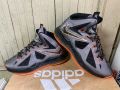 ''Nike LeBron 10 Lava Black Orange Gray'оригинални мъжки маратонки 43, снимка 1