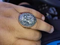 Пръстен Нептун масивен!Сребро 925, снимка 2