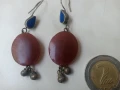 Етно обеци,карнеол,лапис,сачан,винтидж,трепка,арпалии,камък,османски,99к , снимка 8