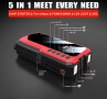 Jump Starter 5 в едно Пауър банк с компресор 3600 Ah, снимка 3
