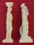 Две древно гръцки статуетки от алабастър, ръчно изработени, Гърция. , снимка 3