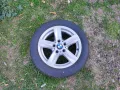 Алуминиеви джанти 16-ки 5x120 за BMW E90 със зимни гуми 205/55 R16, снимка 2