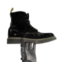 Air Wair Dr.Martens Velvet Black Mesh Boots, снимка 3