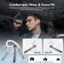 НОВА Bluetooth 5.3 Слушалка за шофиране (хендсфри) - Q19, 110 часа, двойна връзка, водоустойчива, снимка 7