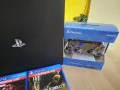 PlayStation 4 PRO 1TB PS4 ПС4 ПРО+2 Нови Джойстика+4 Игри+Гаранция, снимка 6