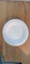 Бяла чинийка костен порцелан със златен кант - 13,5 см., Бонония Видин от сервиз "Ралица", снимка 1