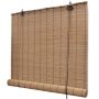 vidaXL Кафява бамбукова роло щора 150х220 см(SKU:241331