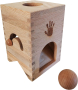  Дървена кутия за сортиране образователна играчка Монтесори за малки деца, снимка 2