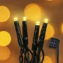 60 вътрешни-външни слънчеви LED лампи със сензор за светлина 10,3 м - топло бяло S_1204161, снимка 1