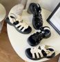 Удобни детски кожени сандали с каишки за малки и големи идеални за лятото, снимка 1