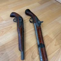 Реплика на кремъчен пистолет, лот от 2 броя, снимка 5 - Антикварни и старинни предмети - 45397573