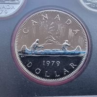 Монети . Канада.1979 г.  Лот от 7 бр . Като 1 долар  от 1979 година  е сребърен., снимка 5 - Нумизматика и бонистика - 43313118