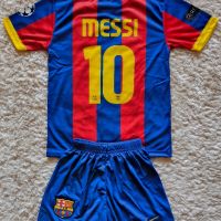 ПОСЛЕДНА БРОЙКА!! Ретро детско - юношески футболен екип Барселона Меси Barcelona Messi, снимка 2 - Детски комплекти - 45429853