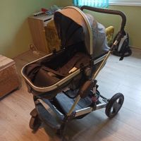 Бебешка количка Мони Гала, снимка 3 - Детски колички - 45369592