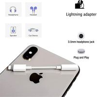 Нов Lightning към 3.5mm жак, Висококачествен Аудио Конвертор, Plug&Play, снимка 5 - Други - 45369676