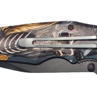 Дизайнерски нож сгъваем BOKER PLUS 96/210 с черепи, 2 вариант, снимка 3 - Ножове - 45210800