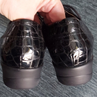 Естествена кожа / маркови ортопедични обувки - половинки "Waldlaufer" luftpolster / номер 37,5 , снимка 9 - Дамски ежедневни обувки - 44985996