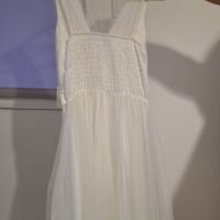 Бяла рокля , снимка 3 - Рокли - 45855873