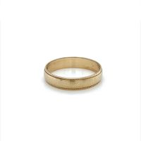 Златен пръстен брачна халка 1,79гр. размер:54 9кр. проба:375 модел:23563-1, снимка 2 - Пръстени - 45408155
