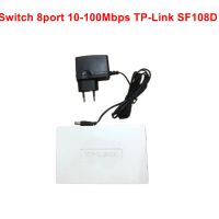 Switch 8port 10/100Mbps TP-Link SF108D, снимка 1 - Суичове - 45876013