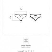 Дамски прашки с отворено дъно Oksurin LivCo Corsetti Fashion (008), снимка 3 - Бельо - 45354479