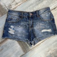 Дънкови пянталонки, снимка 1 - Къси панталони и бермуди - 45905052