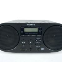 Преносима мини система Sony ZS-PS55B с CD, USB, AUX, DAB и FM радио, снимка 2 - Радиокасетофони, транзистори - 46128414