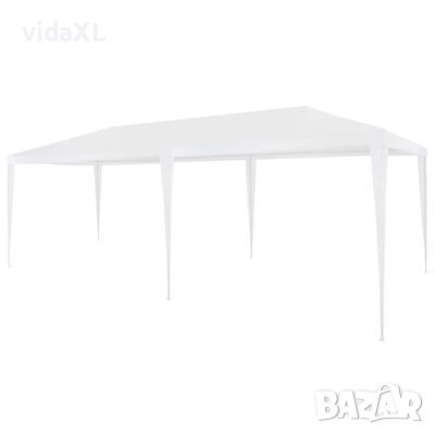 vidaXL Парти шатра 3x6 м PE бяла(SKU:45079, снимка 1