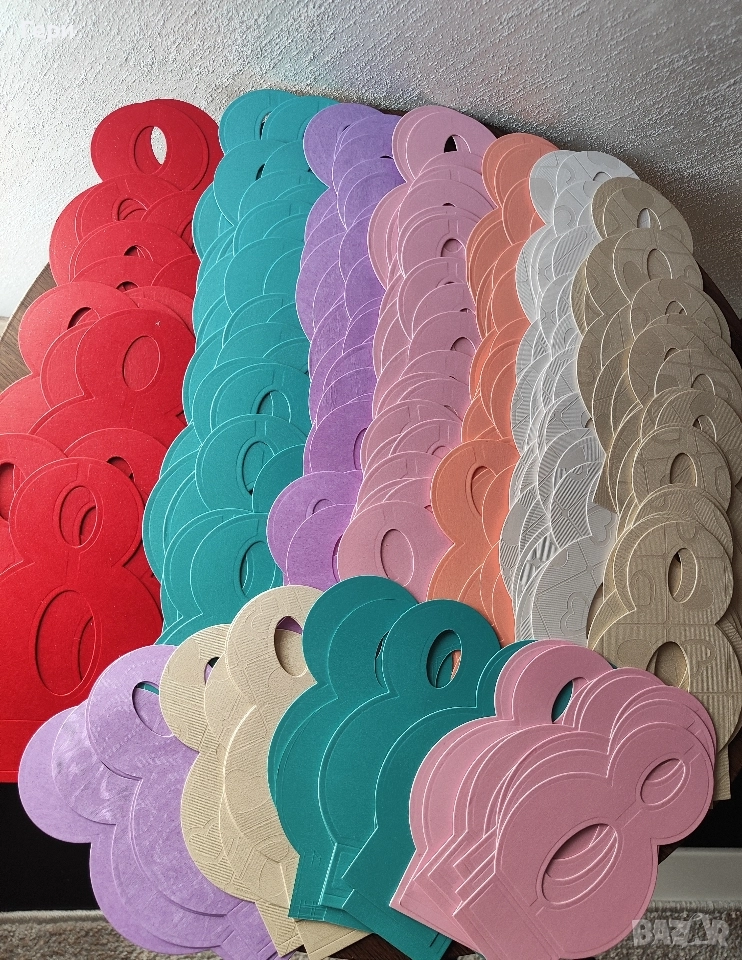 Осмици от перлен картон, снимка 1